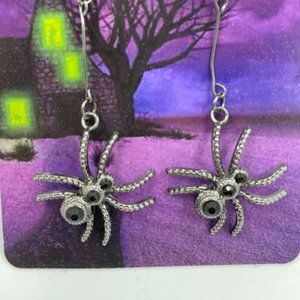 Spirit Halloween Spider Earrings